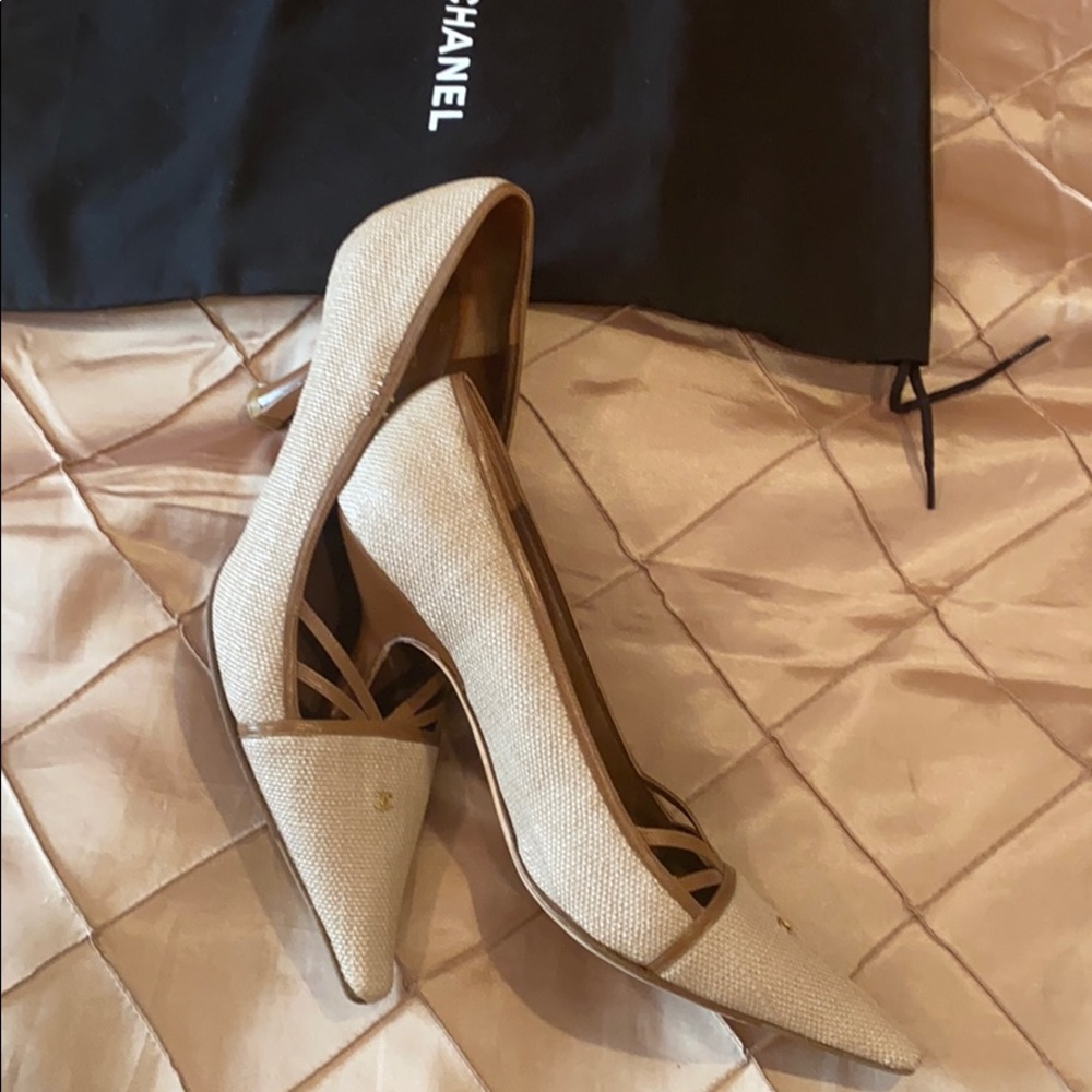 Chanel fabulous pump, tweed, mint condition, 36.5 - Picture 2 of 11